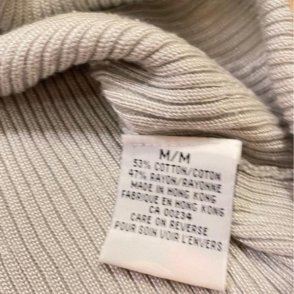 VINTAGE GREY SLEEVELESS KNIT TOP - Picture 6 of 6